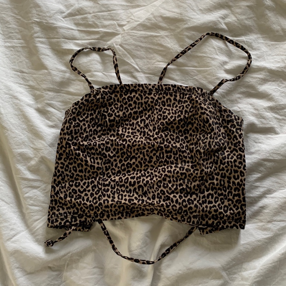 Garage Cheetah Print Tank Top